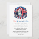 Search for patriotic wedding invitations Stars and stripes