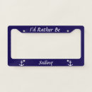 Search for nautical license plate frames Anchor