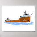 Search for lake freighter posters Great lakes