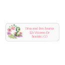 Search for dinosaur return address labels Pink