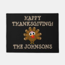 Search for funny thanksgiving doormats Turkey