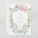 Search for watercolor crest wedding invitations Floral