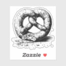 Search for pretzel stickers Salty