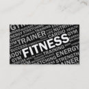Search for athletic business cards Trainer