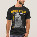 Search for funny senior citizen tshirts Gag