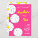 Search for volleyball invitations Party