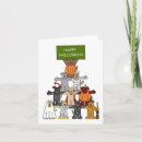 Search for dog halloween cards Cartoon