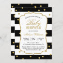 Search for white baby shower invitations Stripes
