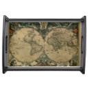 Search for world map serving trays Cartography