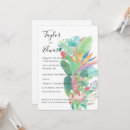 Search for birds wedding invitations Beach