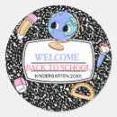 Search for welcome back to school stickers Kindergarten