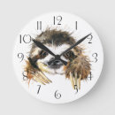 Search for sloth clocks Illustration