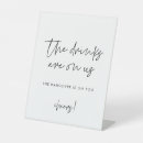 Search for drink signs Typography