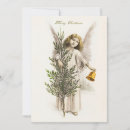 Search for retro bells christmas cards Angel