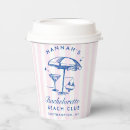 Search for pink paper cups Team bride