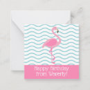 Search for flamingo note cards Pink