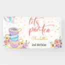 Search for teal birthday banners Girl