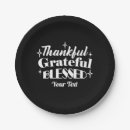 Search for thanksgiving paper plates Blessings