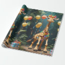 Search for giraffe wrapping paper Cartoon