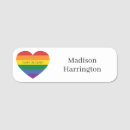 Search for rainbow name tags Heart
