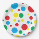 Search for polka dot paper plates Dots