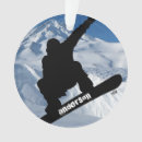 Search for snowboarding ornaments Snowboarder