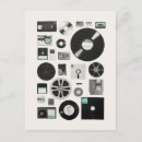 Search for vinyl record postcards Sound