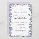 Search for lavender birthday invitations Lilac