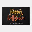 Search for halloween doormats Trick or treat