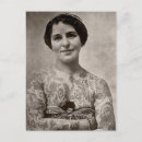 Search for vintage tattoo postcards Women