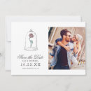 Search for beauty and beast the save the dates Elegant