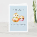 Search for dumpling cards Baby shower