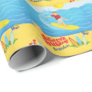 Search for surfing wrapping paper Beach