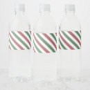 Search for christmas water bottle labels Green