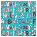 Search for alphabet fabric Typography