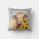 Search for highland cow pillows Horns