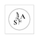 Search for wildflowers rubber stamps Minimalist