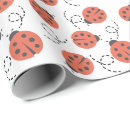 Search for ladybugs wrapping paper Baby shower