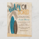 Search for surfer baby shower invitations Party