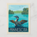 Search for minnesota postcards Loon