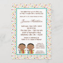 Search for african american twins baby shower invitations Black