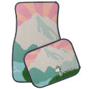 Search for cute car floor mats Snoopy