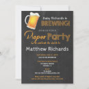 Search for beer and diaper party invitations Boy