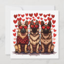 Search for german shepherd valentines day cards Animal