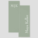 Search for book markers Sage green