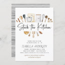 Search for kitchen bridal shower invitations Utensils