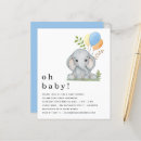 Search for budget baby shower invitations Blue