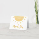 Search for sunshine thank you cards Yellow