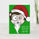 Search for monkey christmas cards Chimpanzee