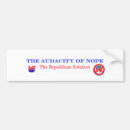 Search for nope bumper stickers Democrat
